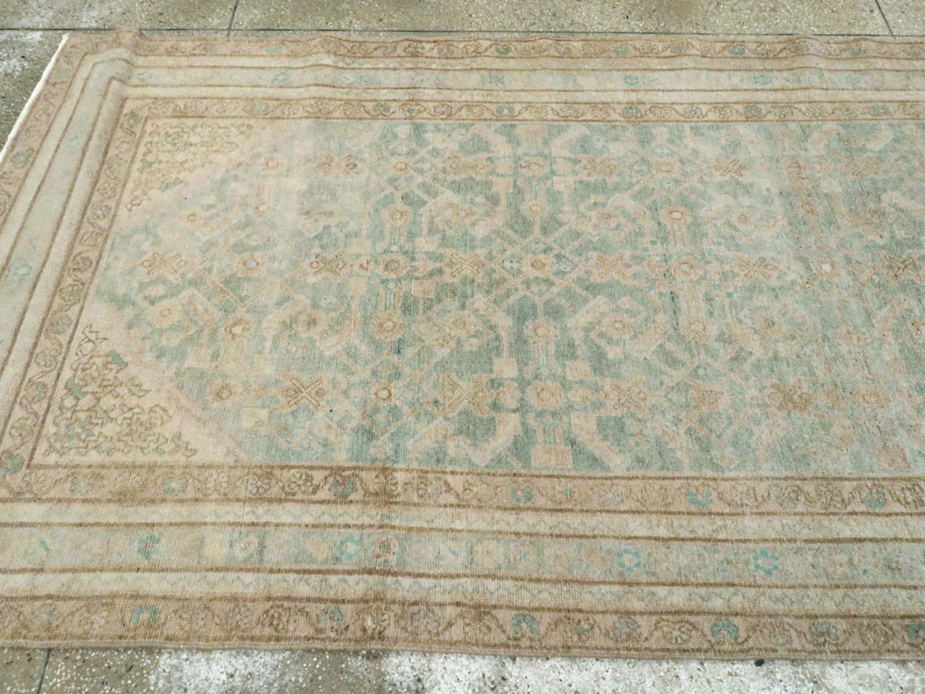 Vintage Persian Malayer Gallery Carpet (Pair: 2 of 2), No.25744 - Staging