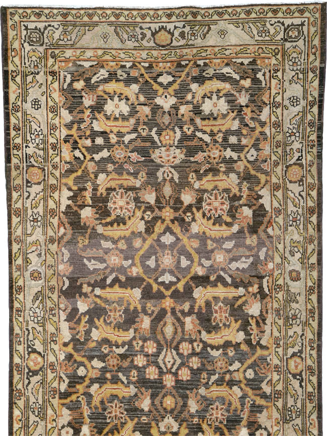 Vintage Persian Malayer Runner (Pair: 1 of 2), No.25747 - Staging
