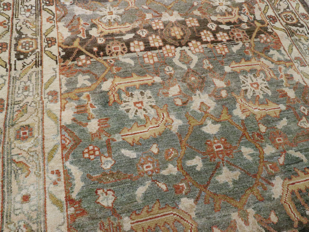 Vintage Persian Malayer Runner (Pair: 1 of 2), No.25747 - Staging