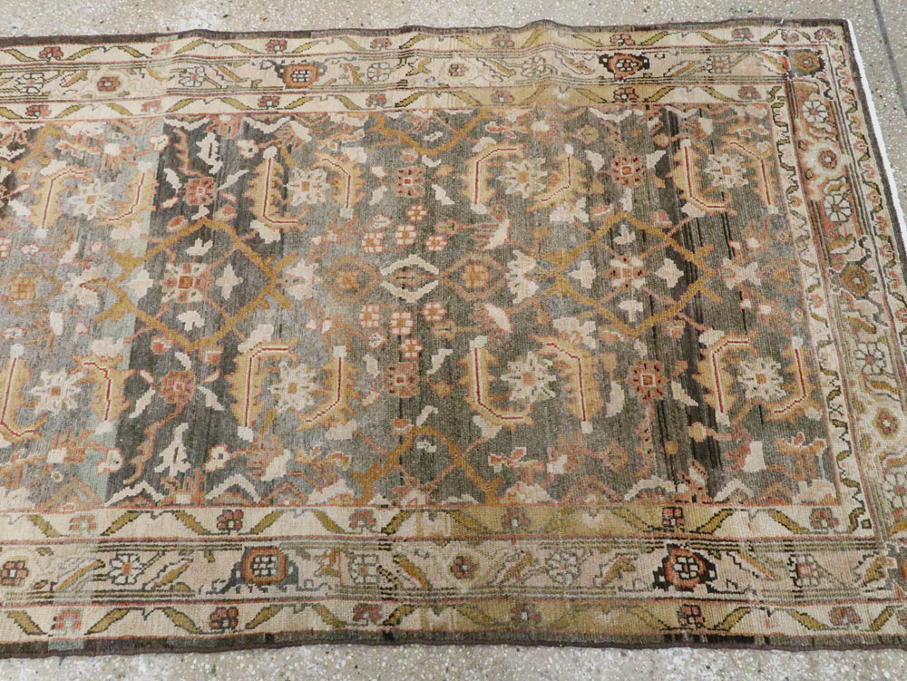 Vintage Persian Malayer Runner (Pair: 1 of 2), No.25747 - Staging