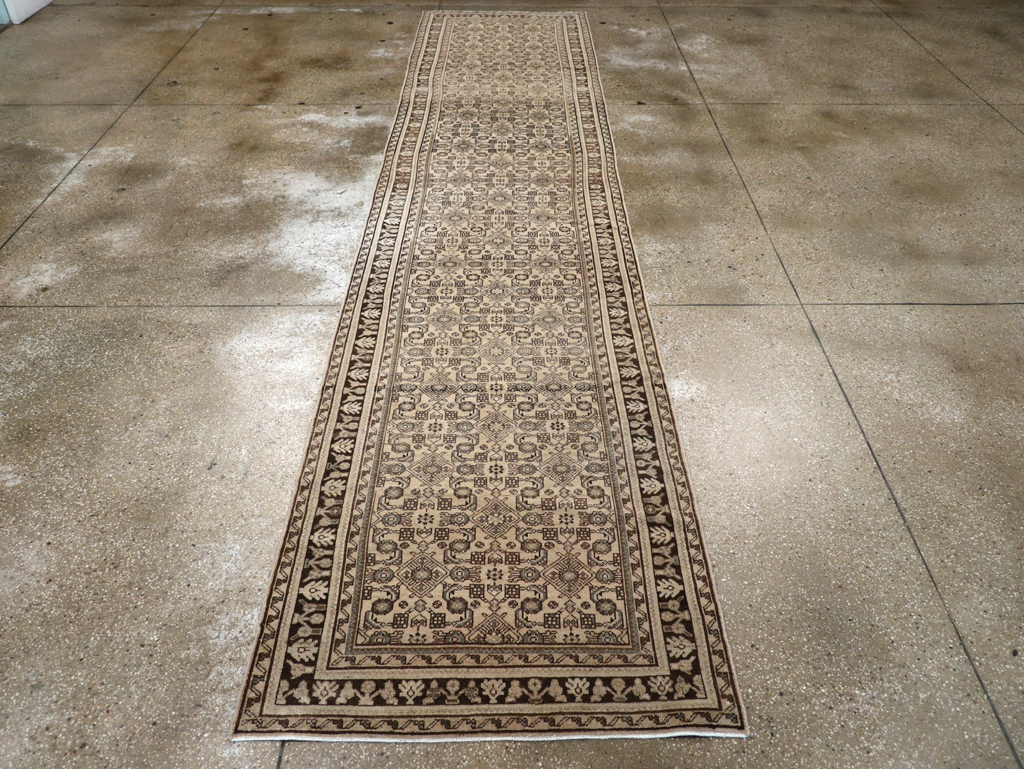 Vintage Persian Malayer Runner (Pair: 2 of 2), No.25749 - Staging