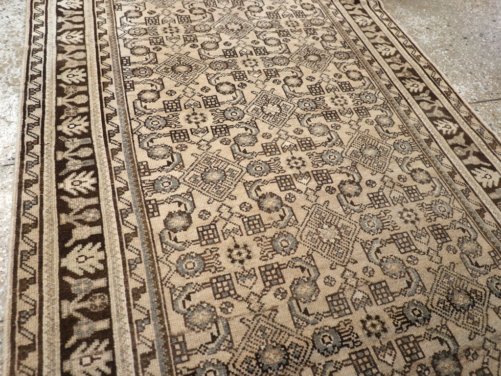 Vintage Persian Malayer Runner (Pair: 2 of 2), No.25749 - Staging