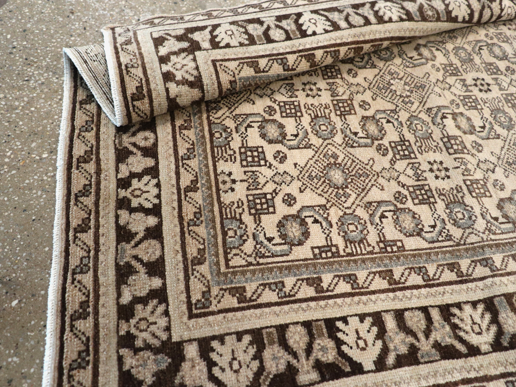 Vintage Persian Malayer Runner (Pair: 2 of 2), No.25749 - Staging