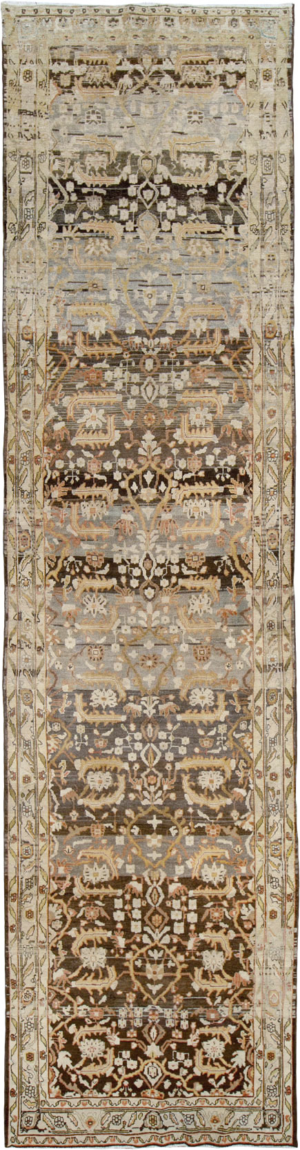 Vintage Persian Malayer Runner (Pair: 2 of 2), No.25750 - Staging