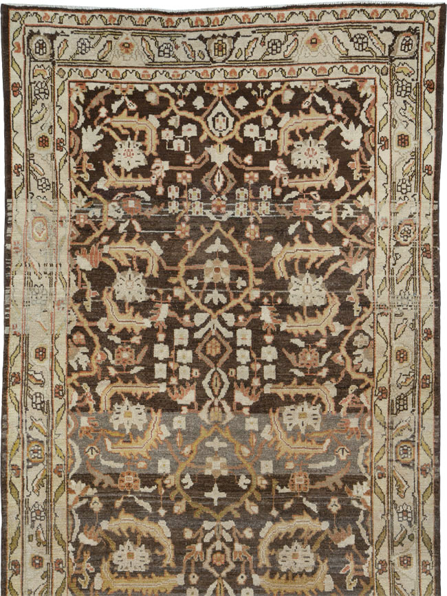 Vintage Persian Malayer Runner (Pair: 2 of 2), No.25750 - Staging
