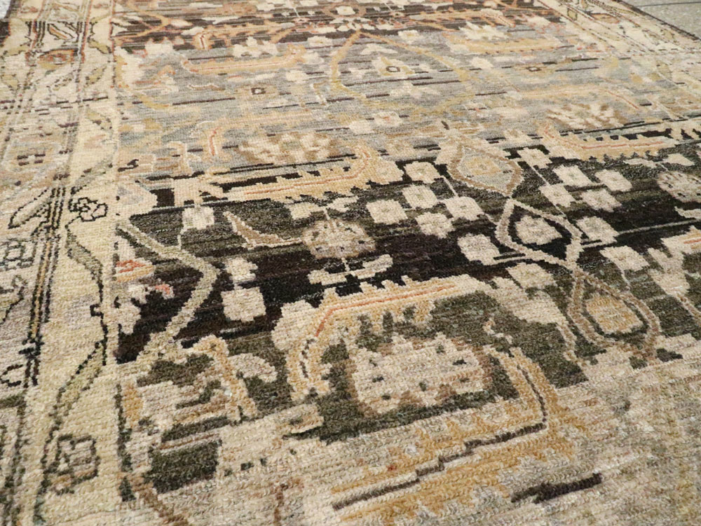 Vintage Persian Malayer Runner (Pair: 2 of 2), No.25750 - Staging