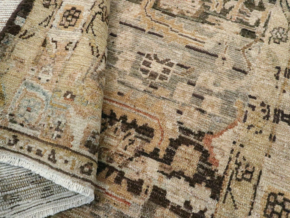 Vintage Persian Malayer Runner (Pair: 2 of 2), No.25750 - Staging