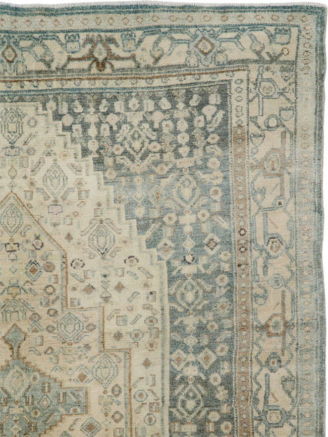 Vintage Persian Malayer Rug (Pair: 1 of 2), No.25751 - Staging