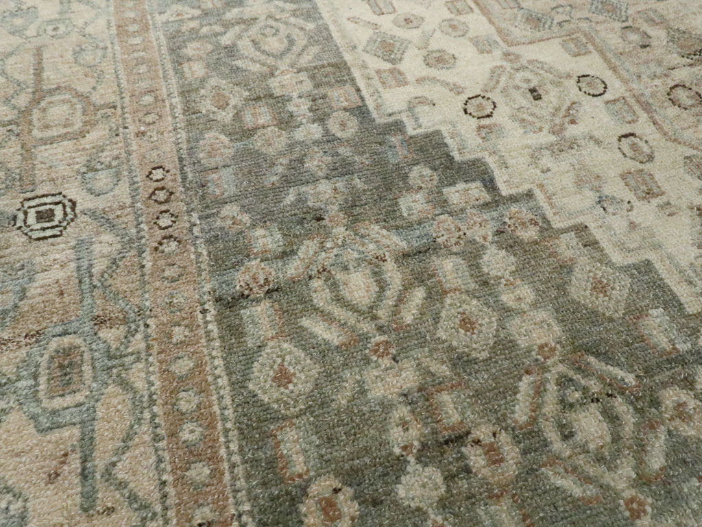 Vintage Persian Malayer Rug (Pair: 1 of 2), No.25751 - Staging