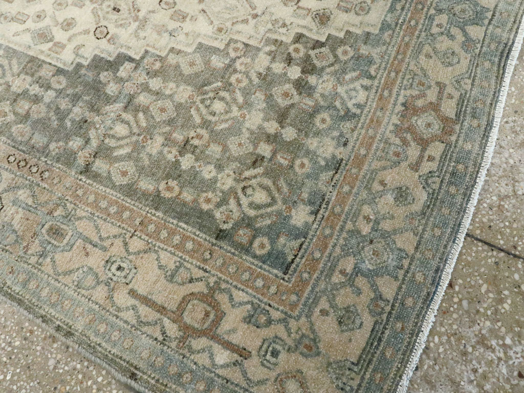 Vintage Persian Malayer Rug (Pair: 1 of 2), No.25751 - Staging