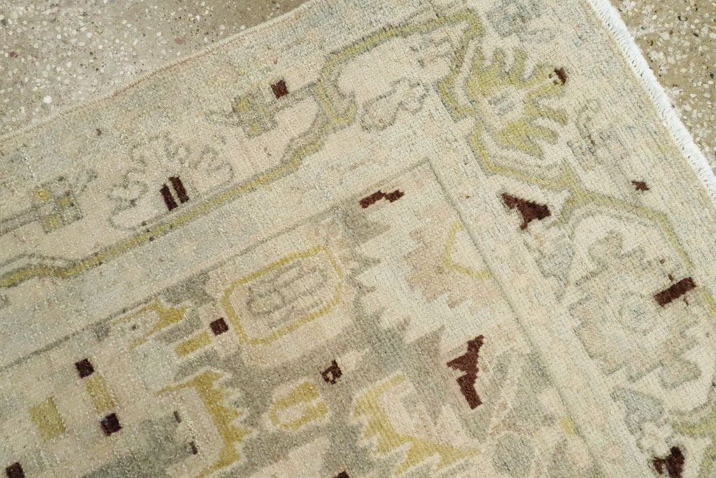 Vintage Persian Malayer Rug, No.25753 - Staging