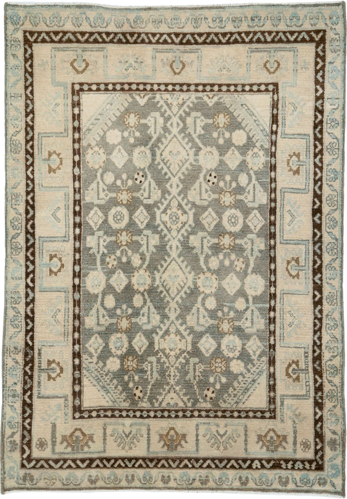 Vintage Persian Malayer Rug, No.25754 - Staging