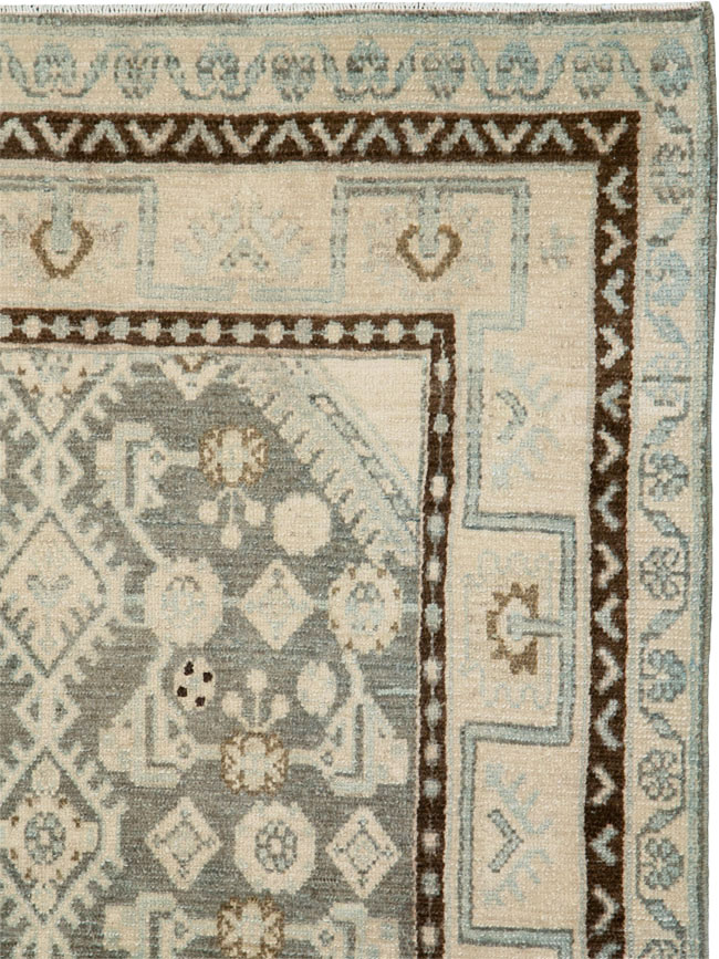 Vintage Persian Malayer Rug, No.25754 - Staging