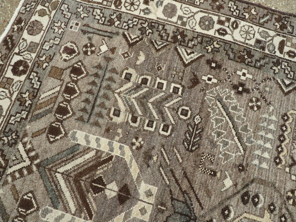 Vintage Persian Malayer Rug, No.25755 - Staging