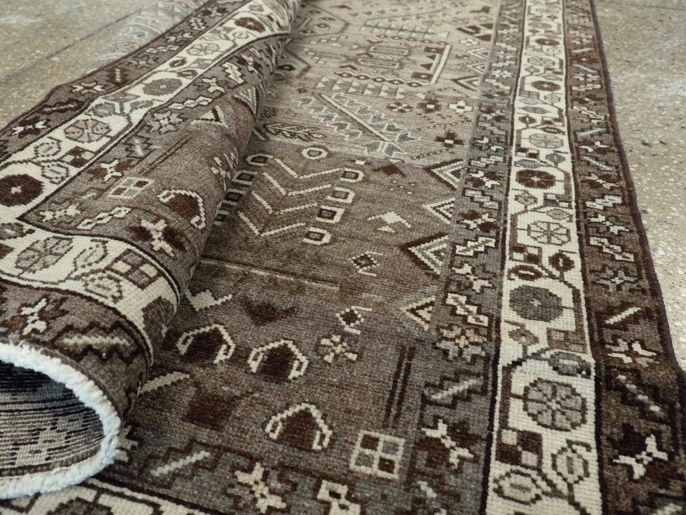 Vintage Persian Malayer Rug, No.25755 - Staging