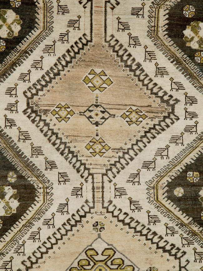 Vintage Persian Malayer Carpet, No.25756 - Staging