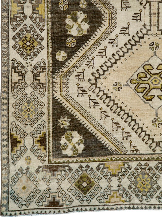 Vintage Persian Malayer Carpet, No.25756 - Staging