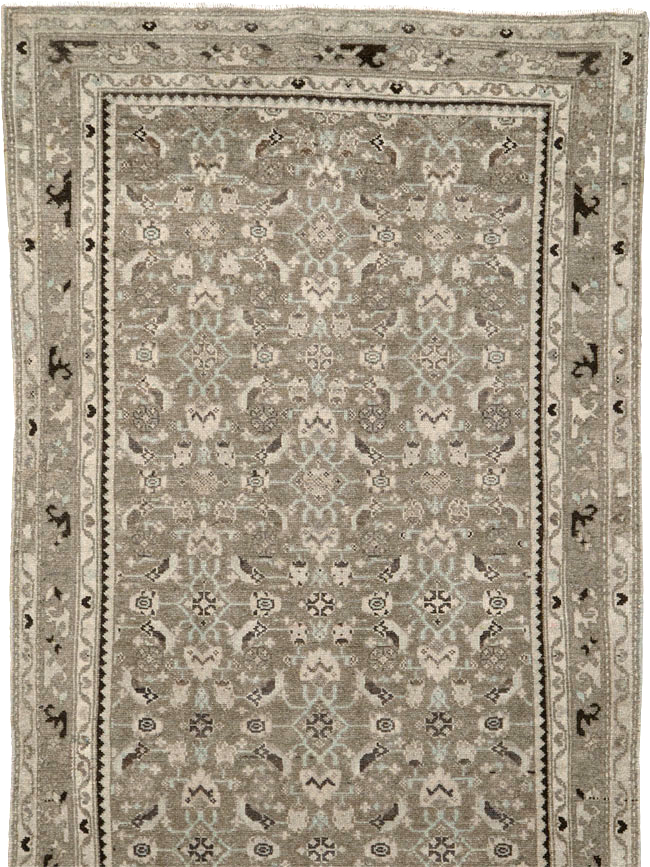 Vintage Persian Malayer Runner (Pair: 1 of 2), No.25757 - Staging