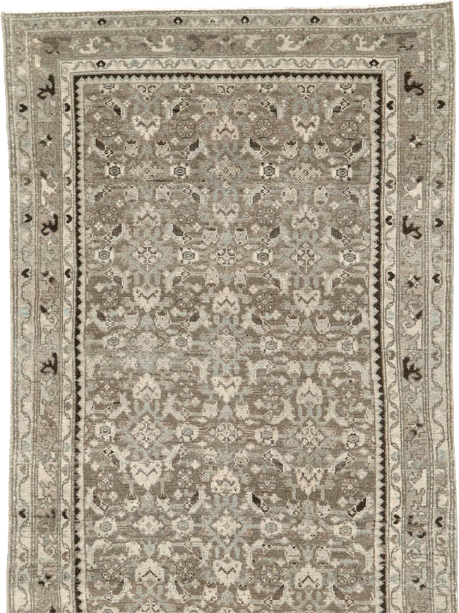 Vintage Persian Malayer Runner (Pair: 1 of 2), No.25757 - Staging