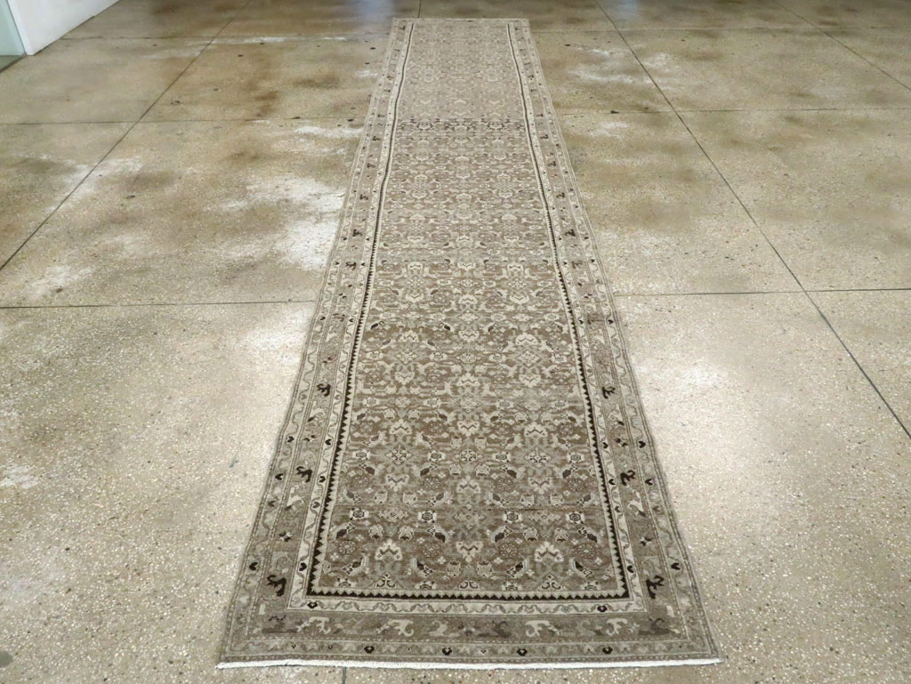 Vintage Persian Malayer Runner (Pair: 1 of 2), No.25757 - Staging