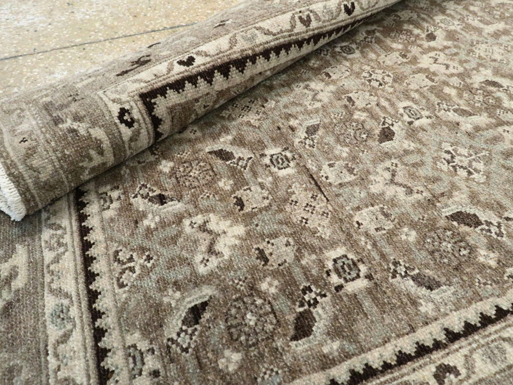 Vintage Persian Malayer Runner (Pair: 1 of 2), No.25757 - Staging