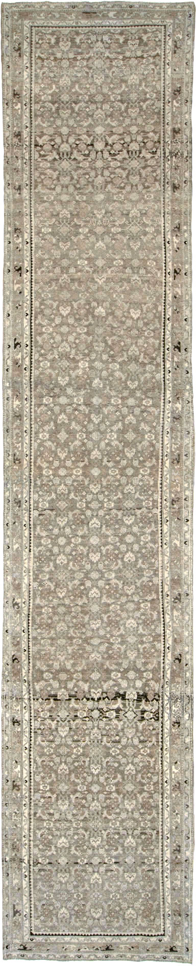 Vintage Persian Malayer Runner (Pair: 2 of 2), No.25758 - Staging