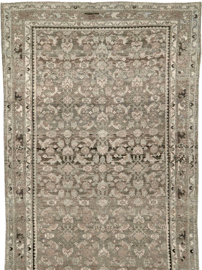 Vintage Persian Malayer Runner (Pair: 2 of 2), No.25758 - Staging