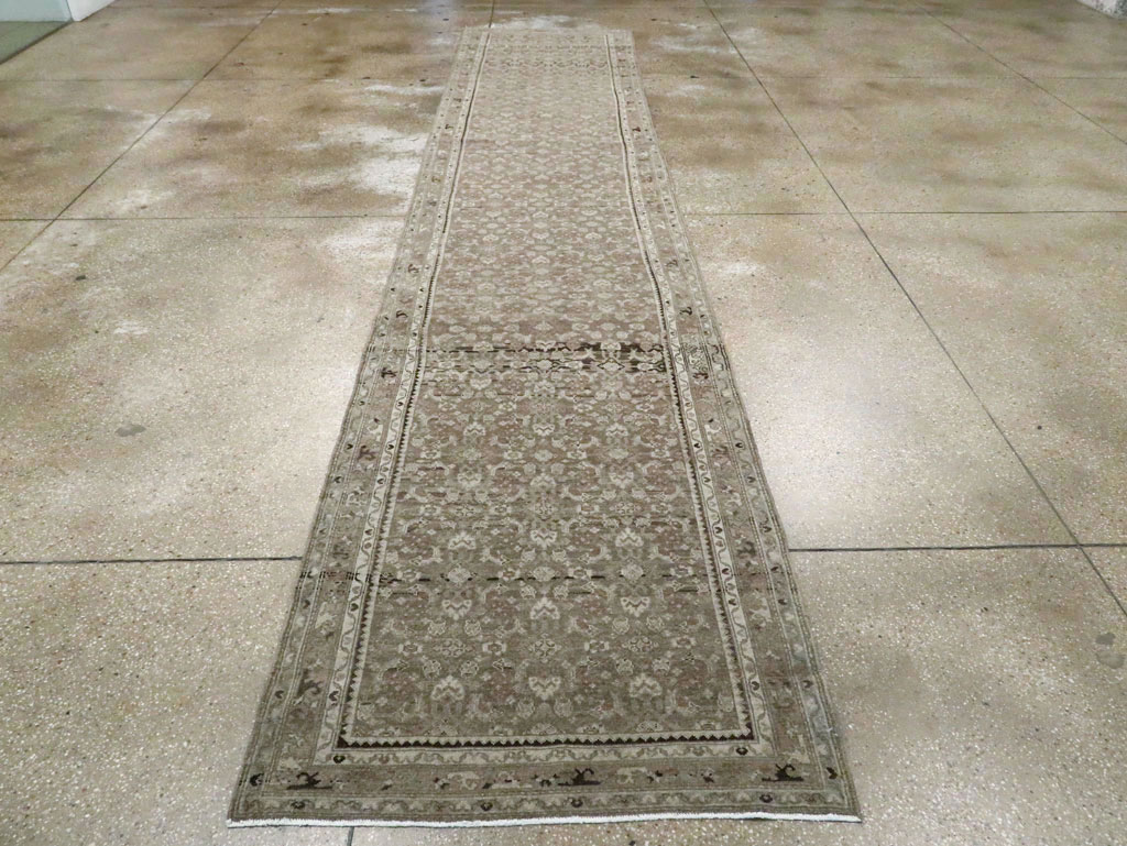 Vintage Persian Malayer Runner (Pair: 2 of 2), No.25758 - Staging
