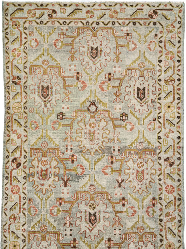 Vintage Persian Malayer Runner (Pair: 2 of 2), No.25761 - Staging