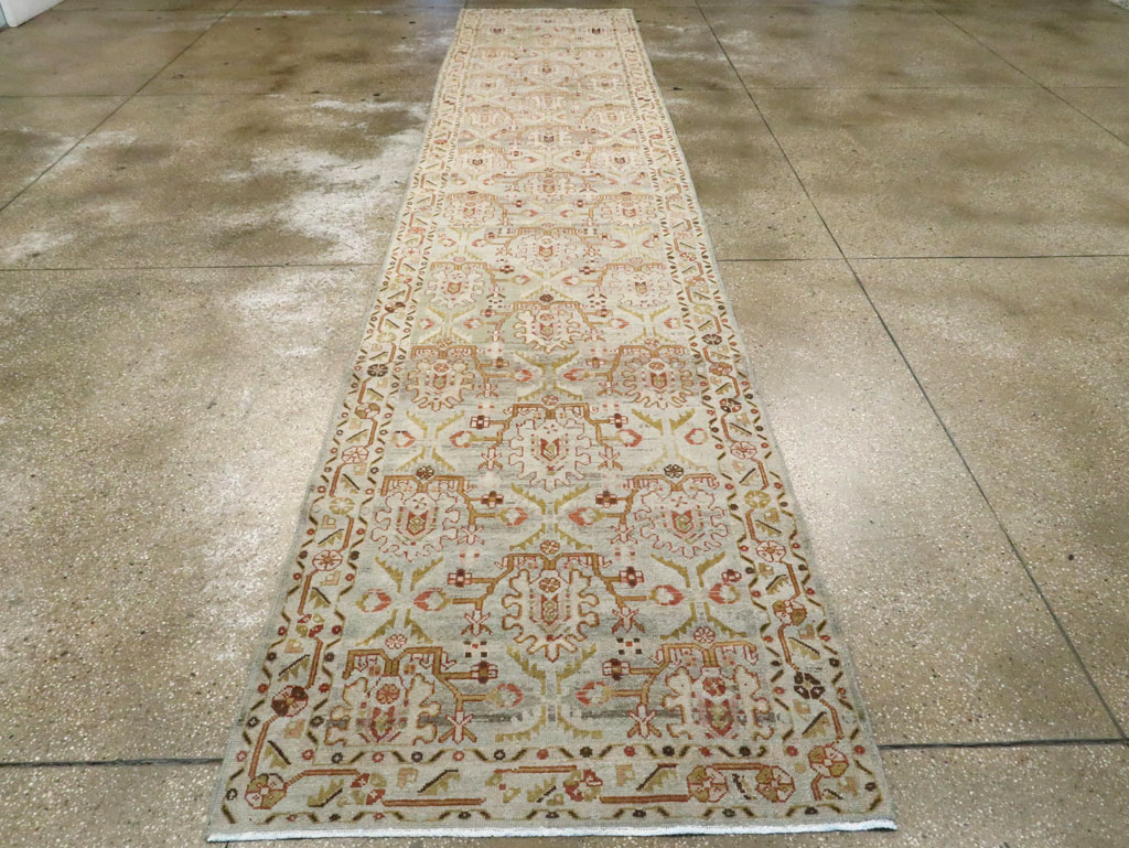 Vintage Persian Malayer Runner (Pair: 2 of 2), No.25761 - Staging