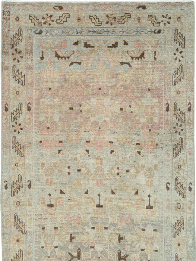 Vintage Persian Malayer Runner (Pair: 1 of 2), No.25765 - Staging