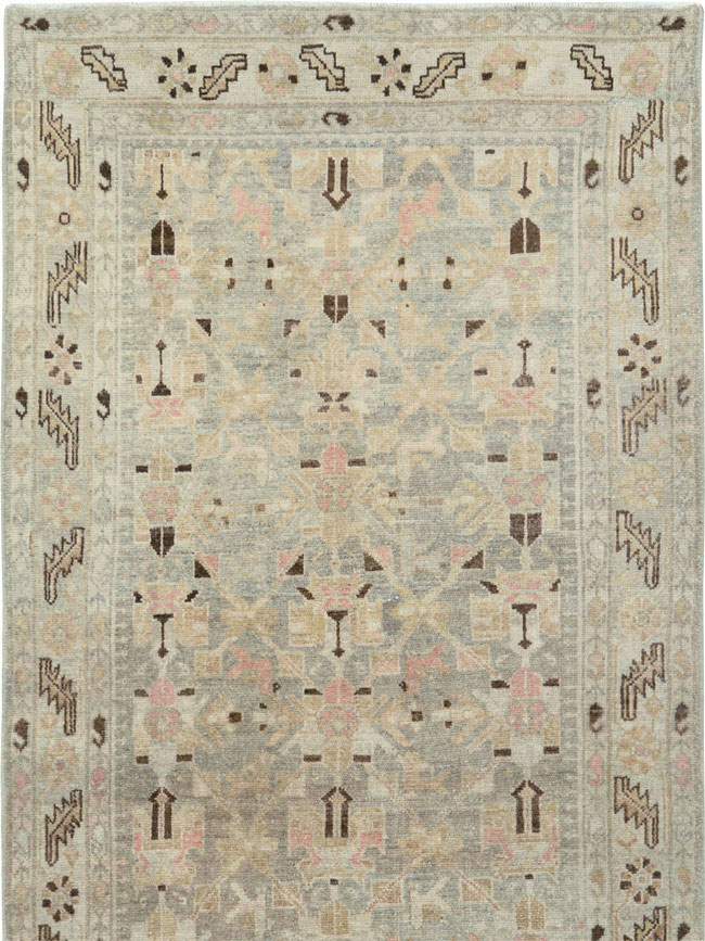 Vintage Persian Malayer Runner (Pair: 1 of 2), No.25765 - Staging