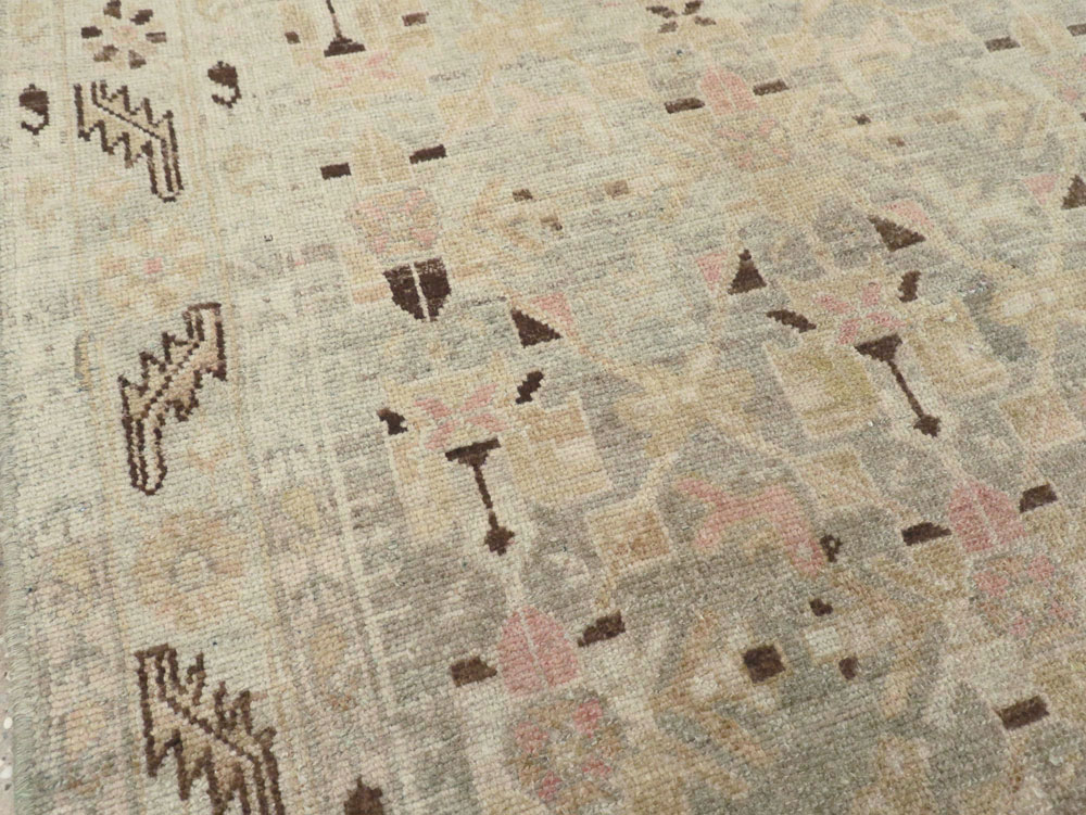 Vintage Persian Malayer Runner (Pair: 1 of 2), No.25765 - Staging