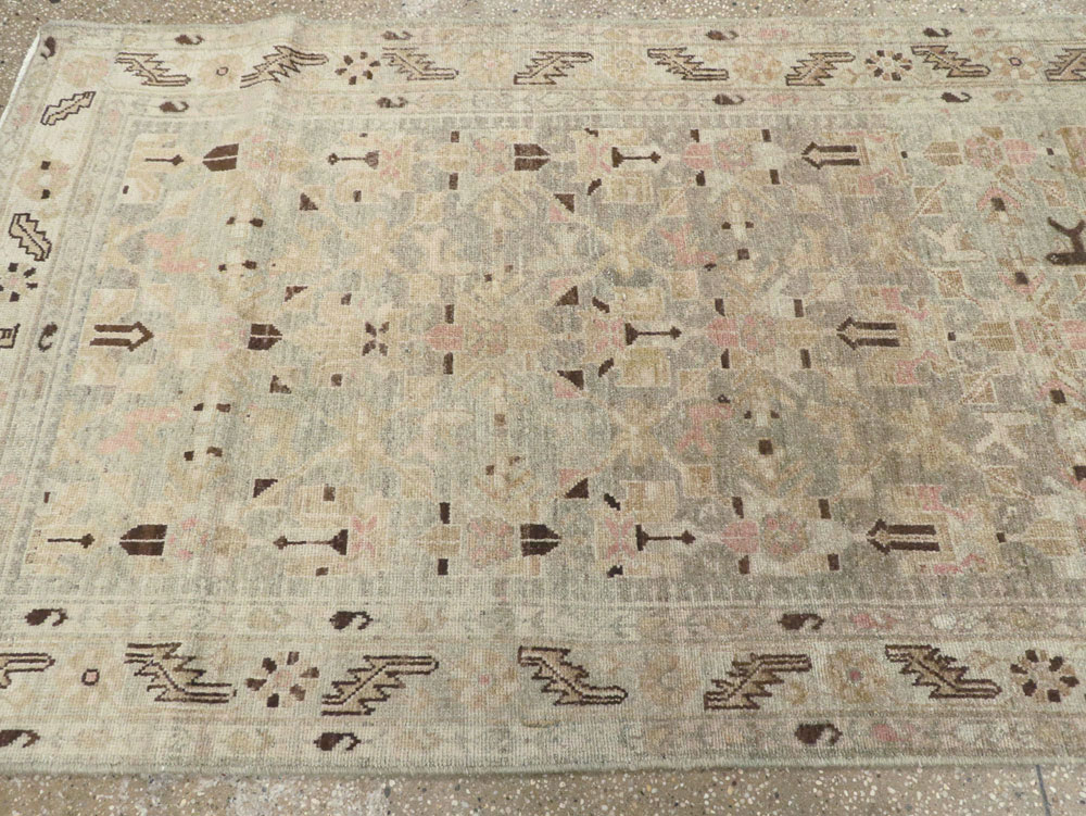 Vintage Persian Malayer Runner (Pair: 1 of 2), No.25765 - Staging