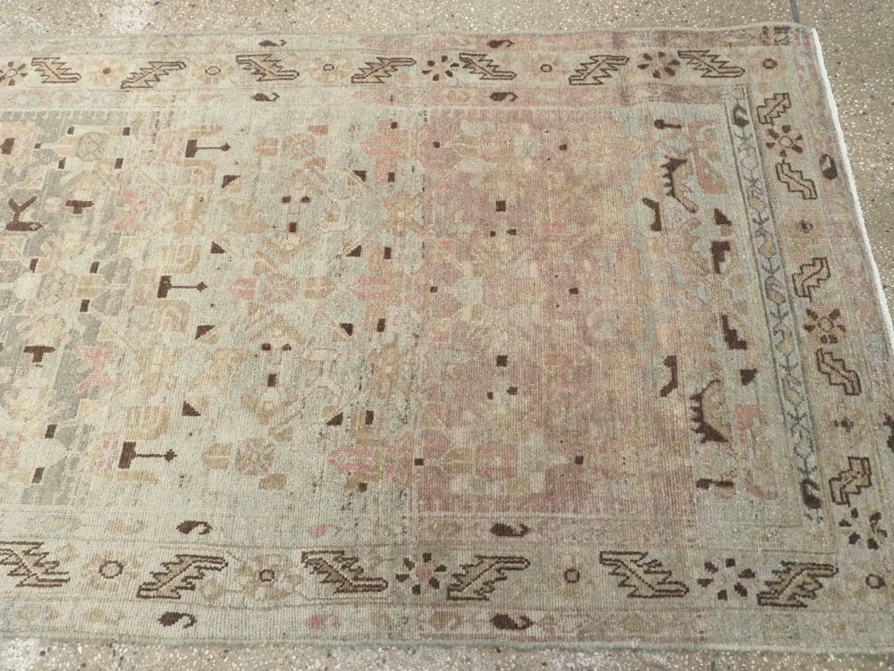 Vintage Persian Malayer Runner (Pair: 1 of 2), No.25765 - Staging