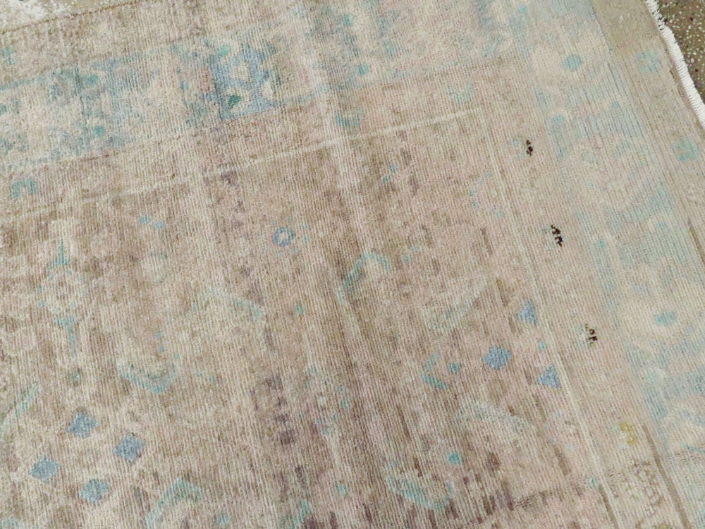 Vintage Persian Malayer Wide Gallery Runner, No.25767 - Staging