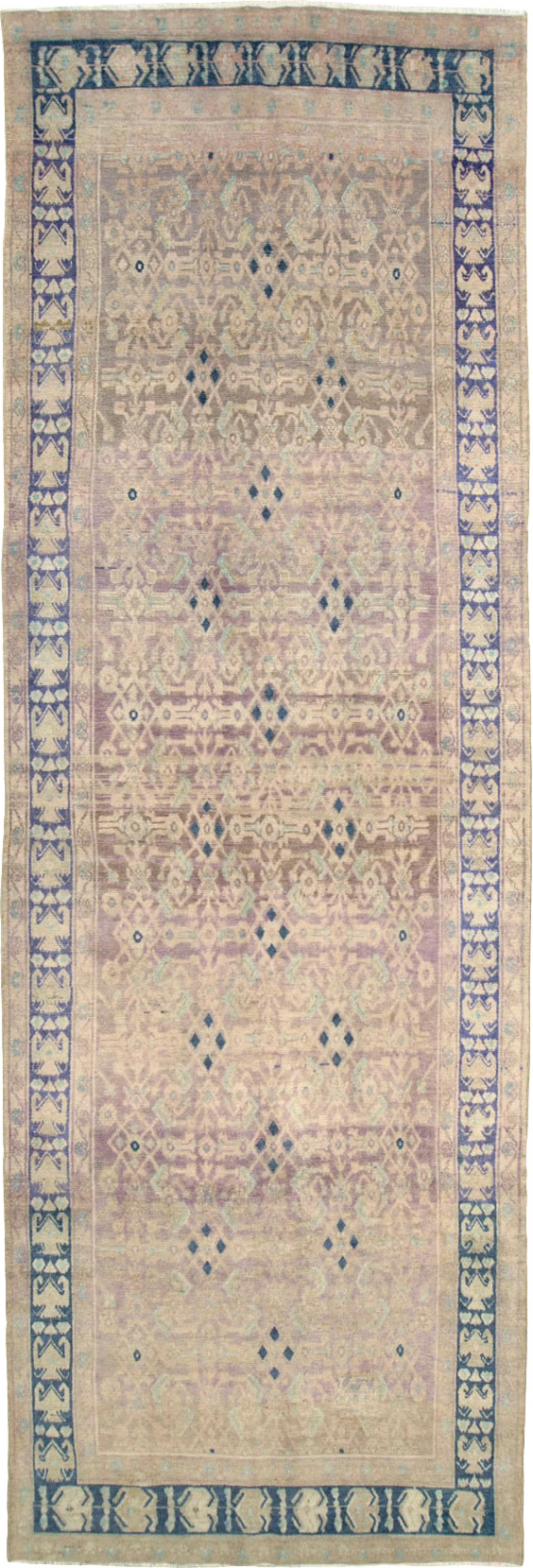 Vintage Persian Malayer Gallery Carpet, No.25768 - Staging