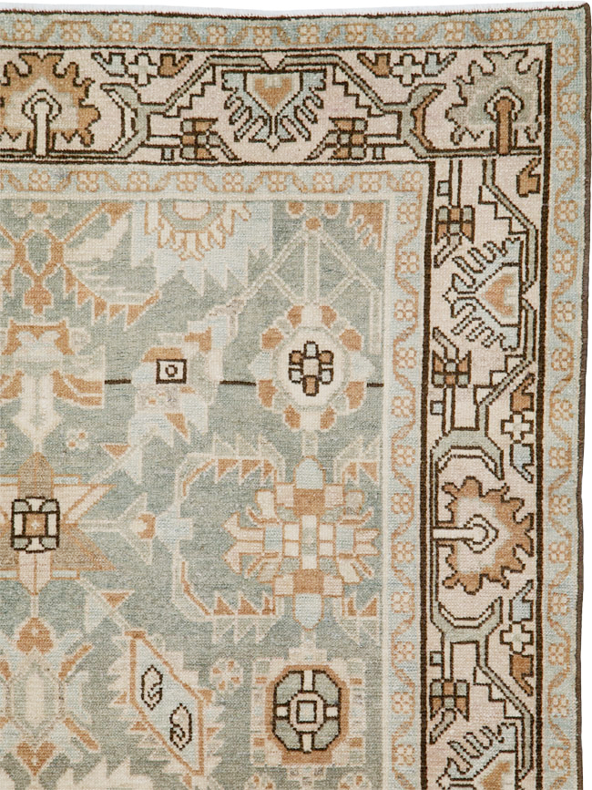 Vintage Persian Malayer Rug, No.25769 - Staging