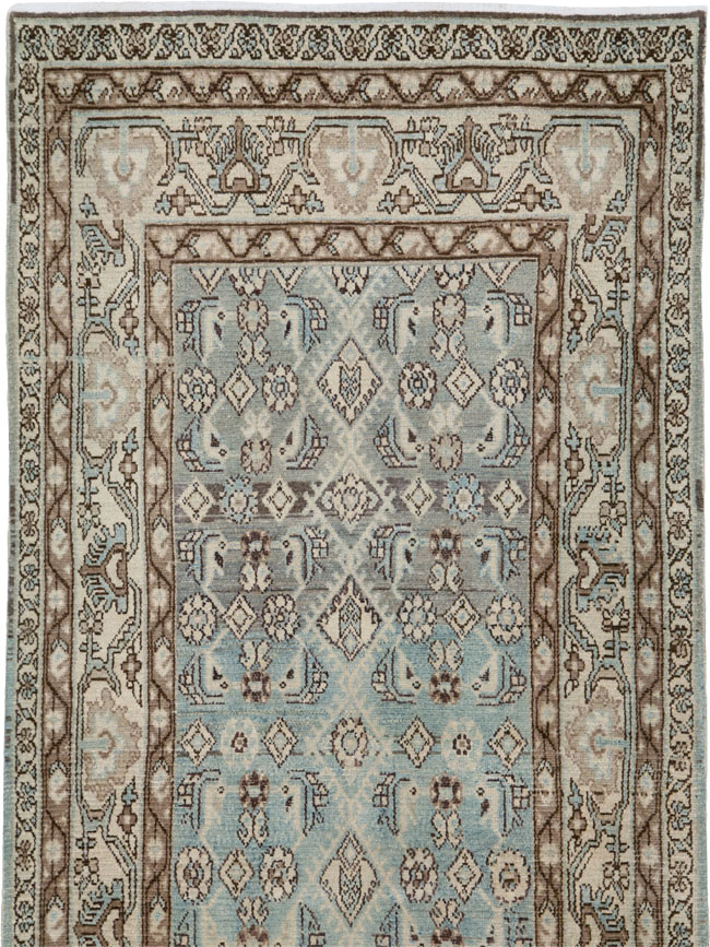 Vintage Persian Malayer Runner (Pair: 1 of 2), No.25770 - Staging