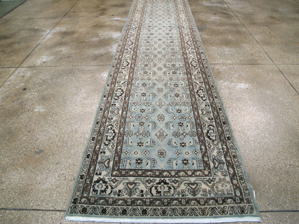 Vintage Persian Malayer Runner (Pair: 1 of 2), No.25770 - Staging