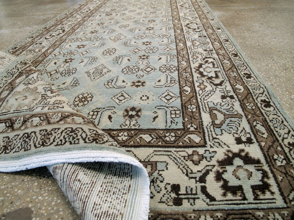 Vintage Persian Malayer Runner (Pair: 1 of 2), No.25770 - Staging