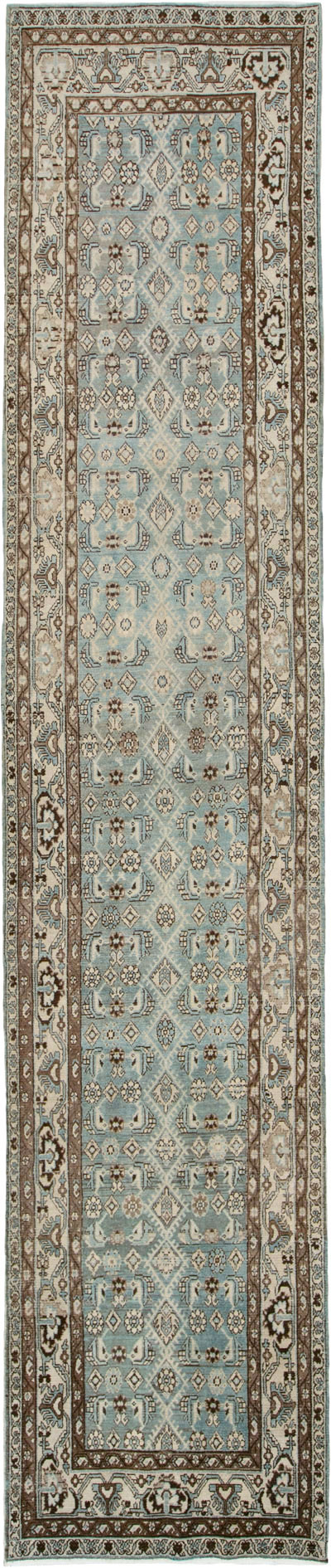Vintage Persian Malayer Runner (Pair: 2 of 2), No.25771 - Staging