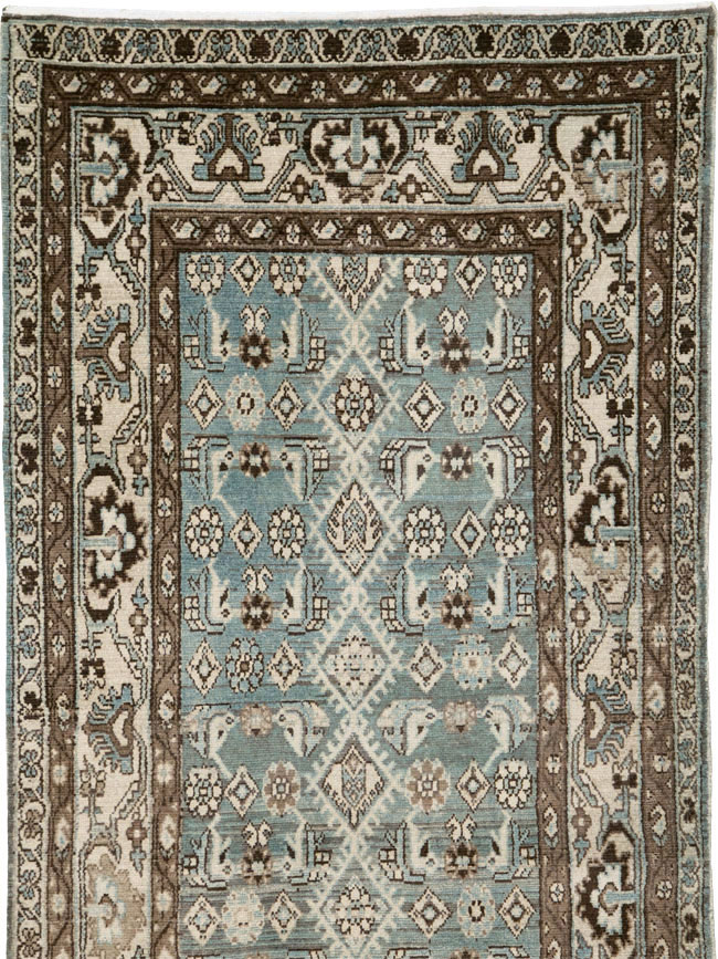 Vintage Persian Malayer Runner (Pair: 2 of 2), No.25771 - Staging