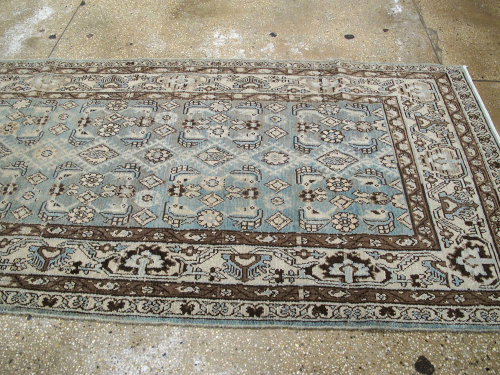 Vintage Persian Malayer Runner (Pair: 2 of 2), No.25771 - Staging