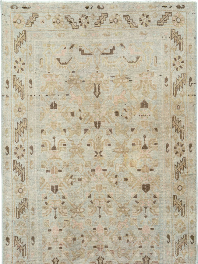 Vintage Persian Malayer Runner (Pair: 2 of 2), No.25772 - Staging