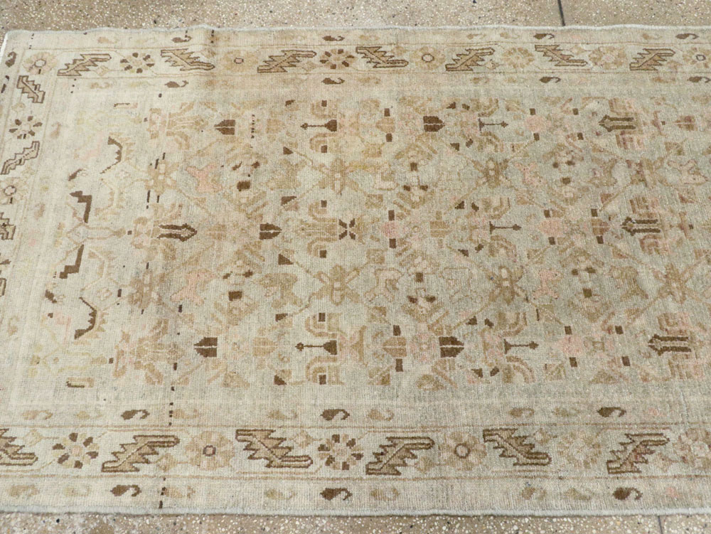 Vintage Persian Malayer Runner (Pair: 2 of 2), No.25772 - Staging