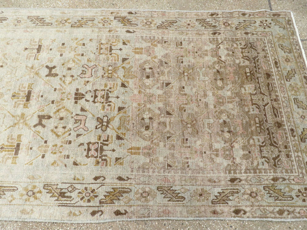 Vintage Persian Malayer Runner (Pair: 2 of 2), No.25772 - Staging