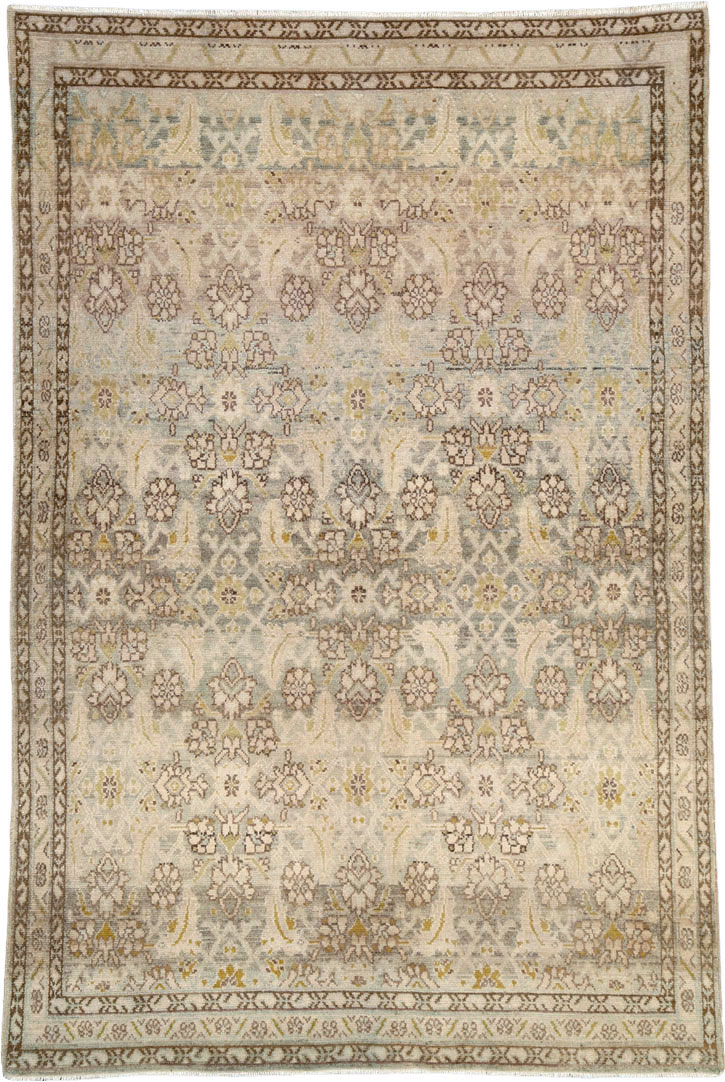 Vintage Persian Malayer Rug (Pair: 1 of 2), No.25777 - Staging