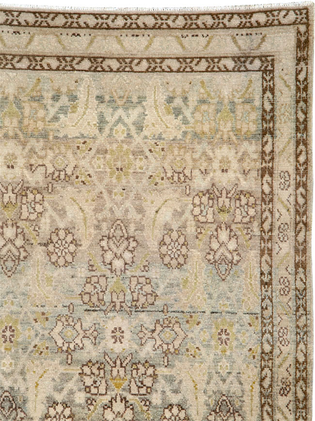 Vintage Persian Malayer Rug (Pair: 1 of 2), No.25777 - Staging