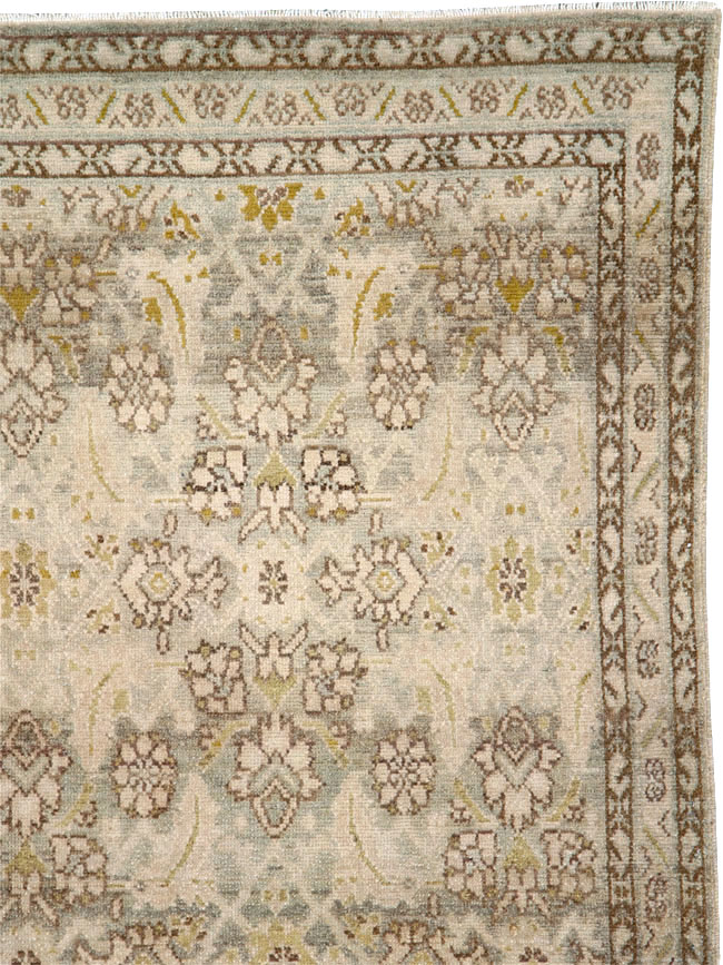 Vintage Persian Malayer Rug (Pair: 1 of 2), No.25777 - Staging